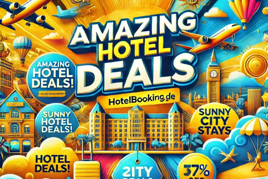 Hotel Booking Deals. Die besten Angebote bei Hotelbooking.de